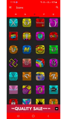 Colorful Nbg Icon Pack Free android App screenshot 2